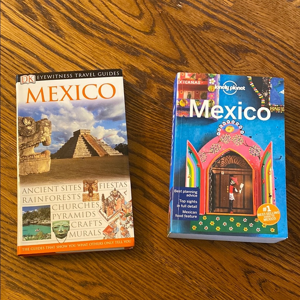 Witness Coffee Table Books in Orange and Blue